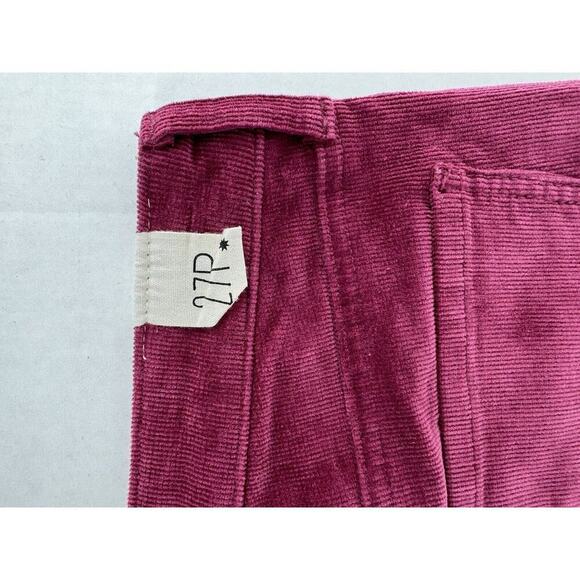 Cosmic Blue Love Jeans Women’s Size 27 Petite Corduroy Magenta Pink Skinny NWT​​ - Picture 10 of 16